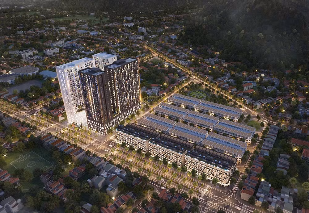 Phối cảnh dự án Apec Diamond Park của Apec Group.