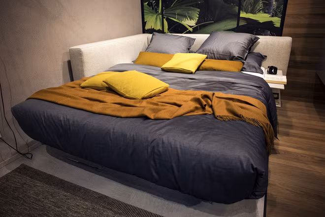 Đơn giản hóa hết sức có thể những vật dụng trong phòng vừa thể hiện sự thanh lịch, hiện đại mà vẫn trọn vẹn công năng.