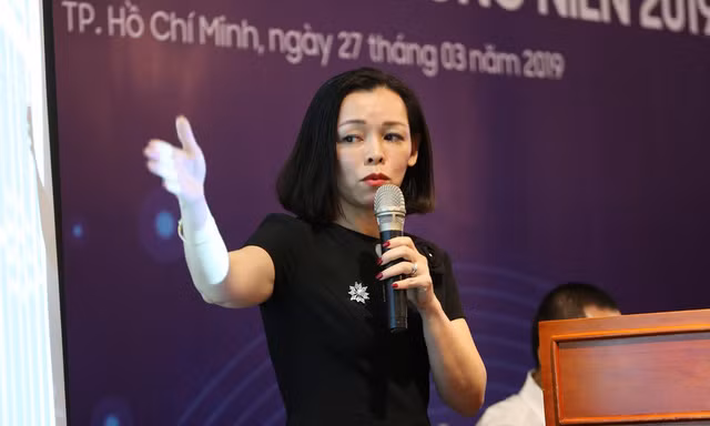 Bà Nguyễn Bạch Điệp - Chủ tịch HĐQT FPT Retail từng nhiều lần lọt vào danh sách những nữ doanh nhân quyền lực, có ảnh hưởng tại Việt Nam và châu Á. Ảnh: FPT.