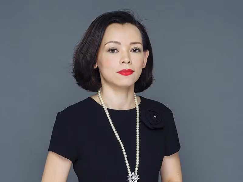Chia sẻ tại một sự kiện của Forbes Việt Nam, bà Điệp cho rằng tùy thuộc vào quan điểm và thời điểm, việc nào làm cho bản thân thấy hạnh phúc và quan tâm hơn thì có thể hơi ưu tiên hơn một chút. Ảnh: Báo đầu tư.