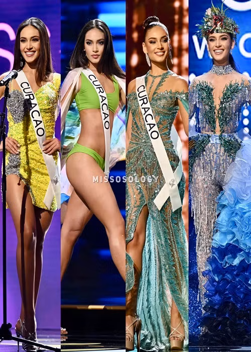 Missosology dự đoán danh hiệu á hậu 2 sẽ thuộc về đại diện Curacao - Gabriela Dos Santos. Thí sinh này thực sự thể hiện xuất sắc dù gặp sự cố nhiễm COVID-19 khi tham gia cuộc thi. Theo Missosology, vẻ ngoài cùng khả năng catwalk sẽ giúp đại diện Curacao tiến xa trong chung kết Hoa hậu Hoàn vũ Thế giới 2022.