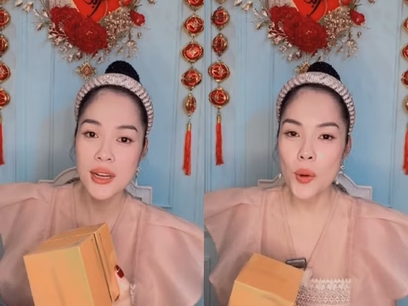 Nữ diễn viên cho biết, nhờ sự ủng hộ và động viên của khán giả, cô bán được rất nhiều hàng và thanh toán hết số tiền cho chủ nợ từng chặn đường cô. Ảnh: Yan
