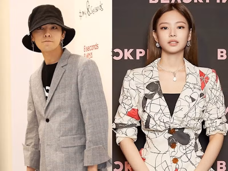 Trước Moon Seo Yoon, không ít mỹ nhân châu Á bị đồn là bạn gái của G-Dragon. Jennie là một trong số đó. Ảnh: VTV