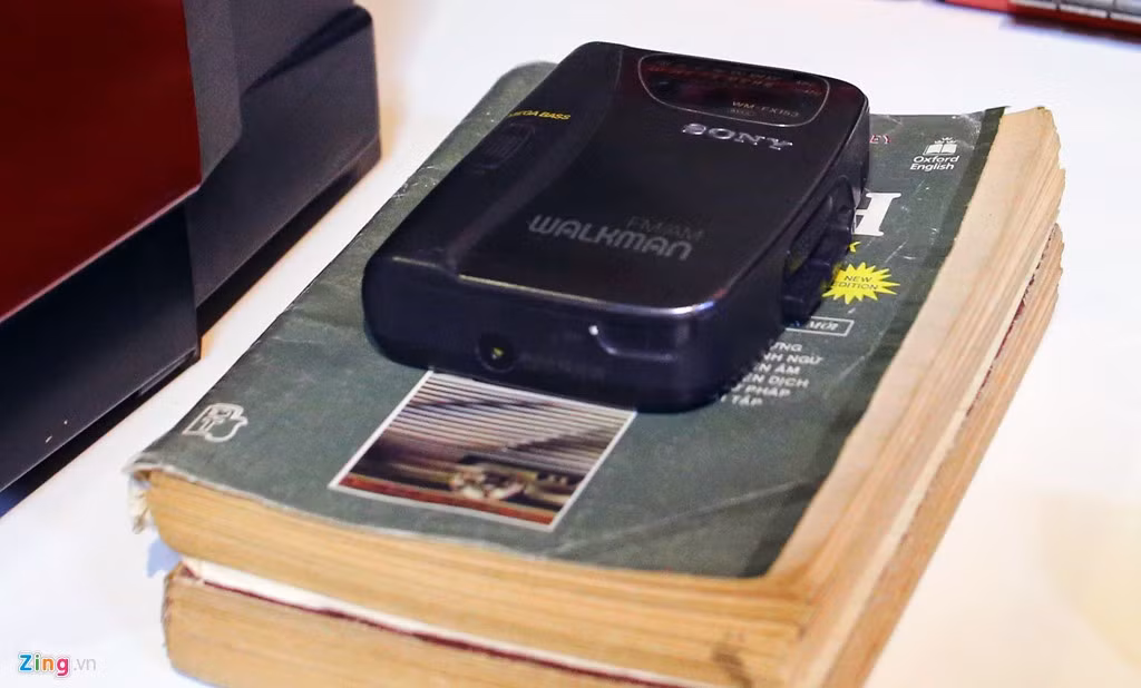 Máy nghe nhạc Sony Walkman được giới trẻ ưa thích một thời.