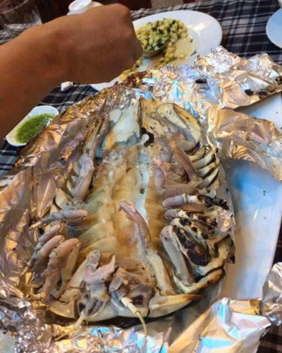 Cách chế biến món bọ biển khá đơn giản, chỉ là hấp hoặc nướng. (Ảnh: Việt Nam Net)