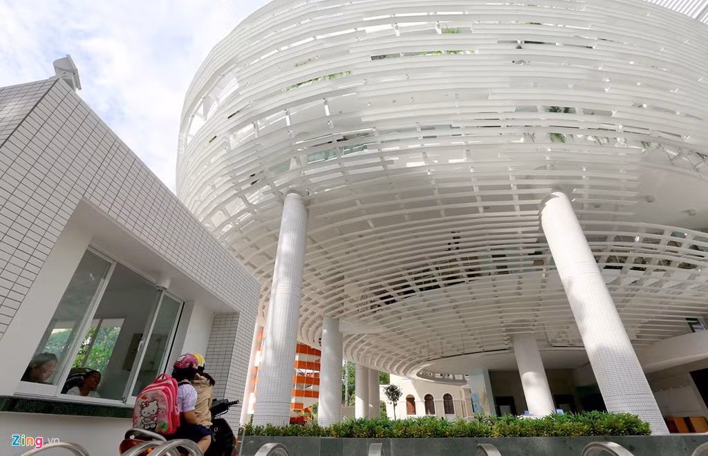 Công trình có diện tích hơn 5.000 m2 này sẽ là nơi vui chơi, học tập các môn năng khiếu và hoạt động tập thể cho lứa tuổi thiếu nhi TP.