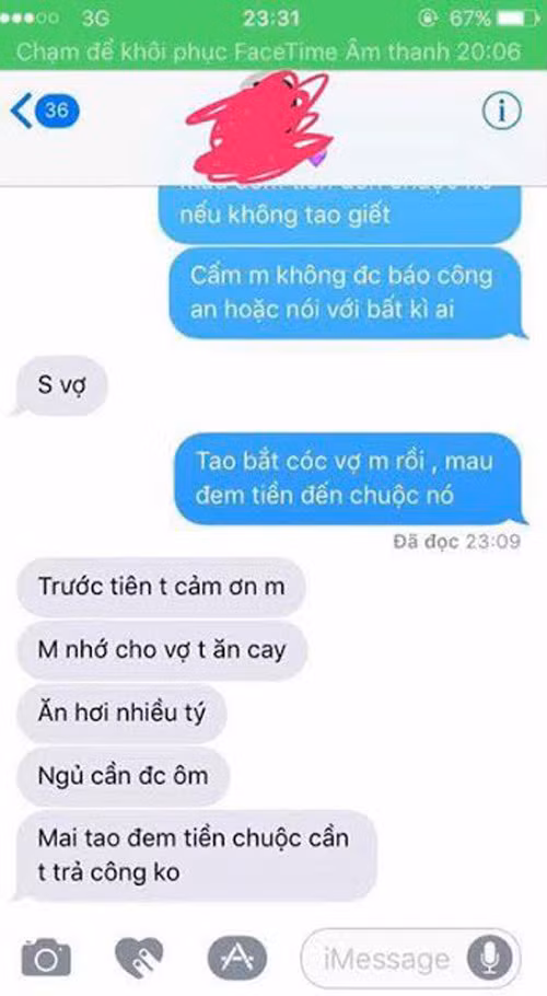 Trào lưu nhắn tin thử chồng bị bắt cóc lan truyền cực nhanh với tốc độ chóng mặt trong cộng đồng mạng.