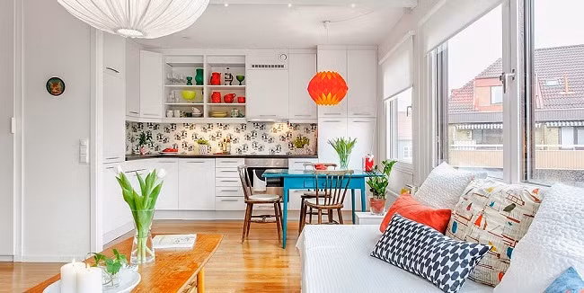 Mỗi một góc của không gian là một phần của quá khứ, một phần của hiện tại mang đến nét đẹp đầy chất Retro.