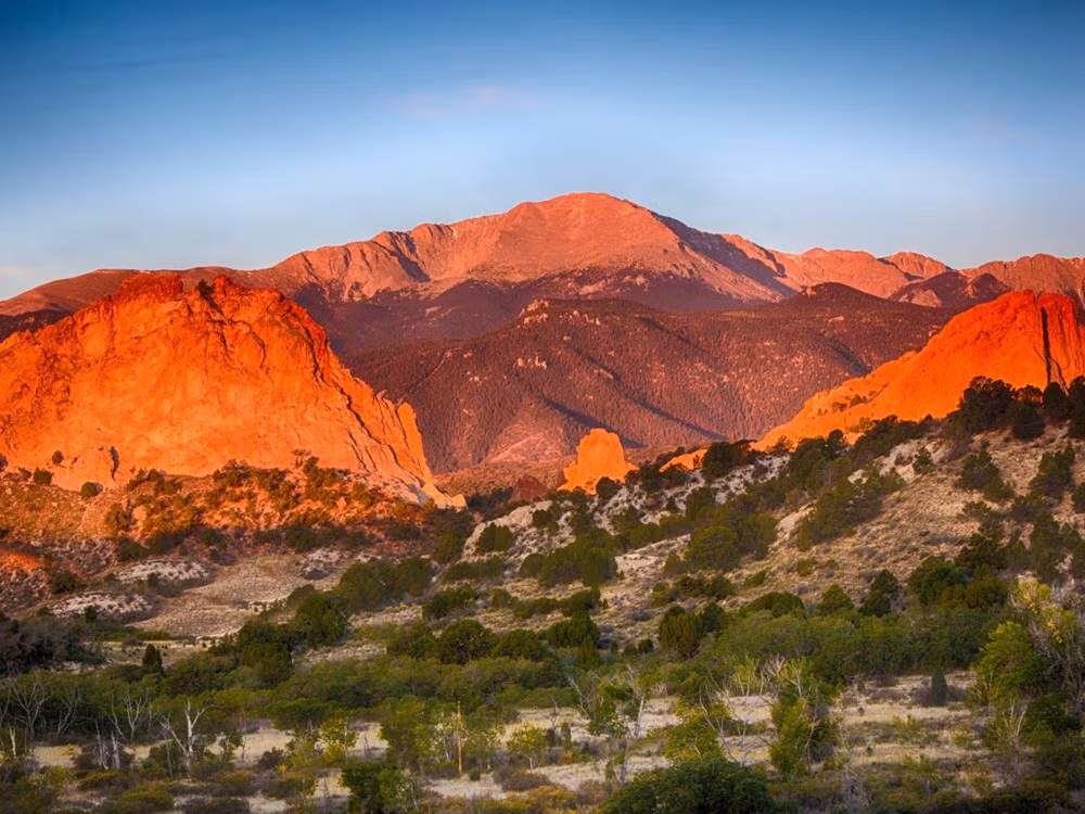 Đỉnh núi Pikes ở Colorado. (Nguồn: businessinsider)