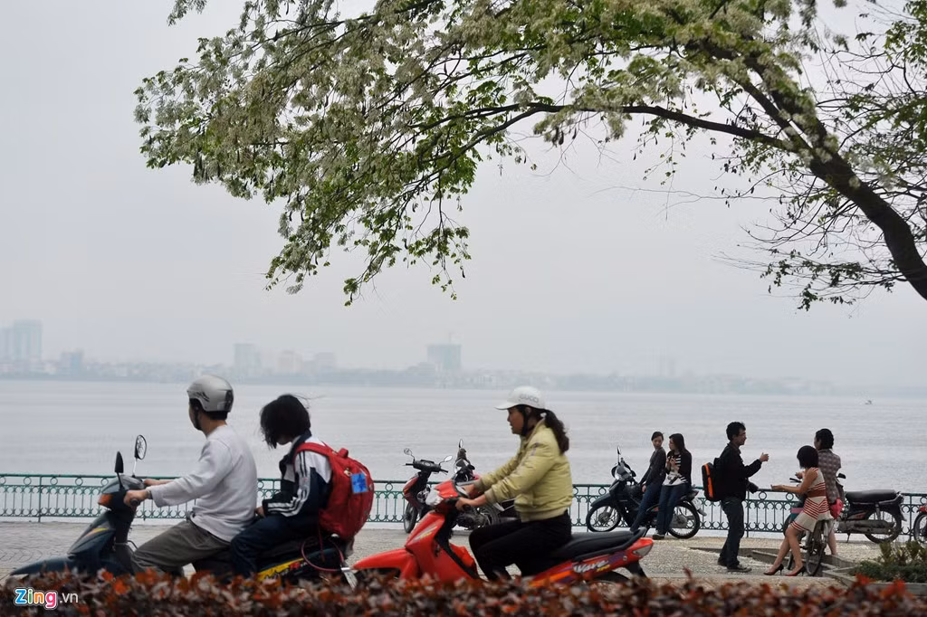 Nhiều người đi xa, khi trở về thủ đô đều muốn được thong dong đi xe qua đây để cảm nhận hơi thở cuộc sống con người Hà Nội. Vào mùa đông, hồ Tây có những nét đẹp riêng, lạnh nhưng không làm lòng người giá rét.