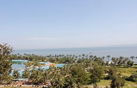 Hòn Dáu Resort, nơi các đại ca đất cảng dự định tổ chức tiệc.