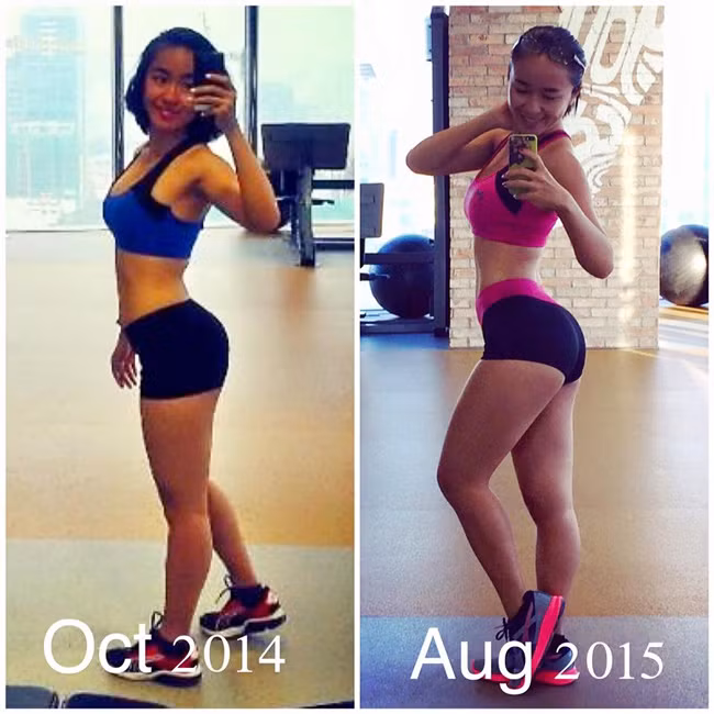 Cô bạn Bùi Thạch Thảo hiện đang điều hành một trang về gym khá nổi tiếng.