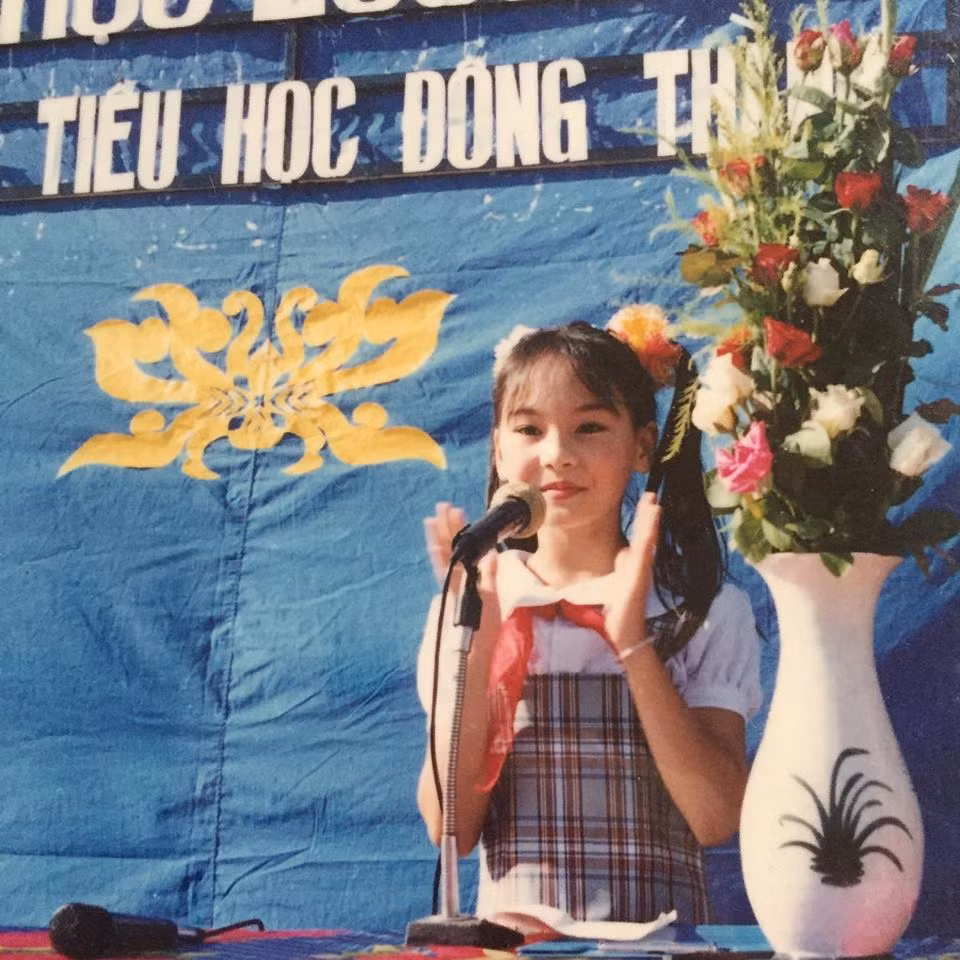 Khi còn học tiểu học, Bảo Thanh giữ vai trò Liên đội trưởng.