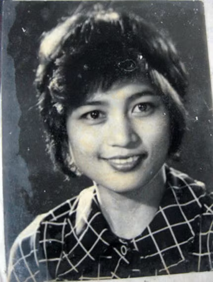Nghệ sĩ Kim Xuyến hồi trẻ.