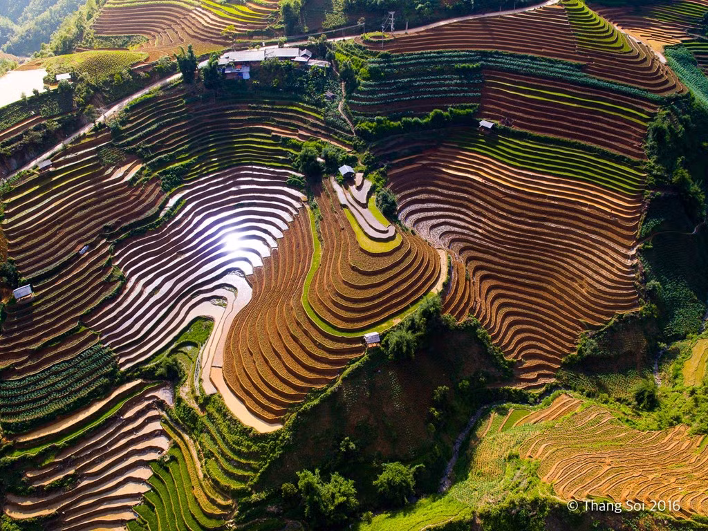 Hà Giang, nơi có những thửa ruộng bậc thang đẹp mắt, thu hút nhiều khách du lịch tìm đến mỗi ngày.