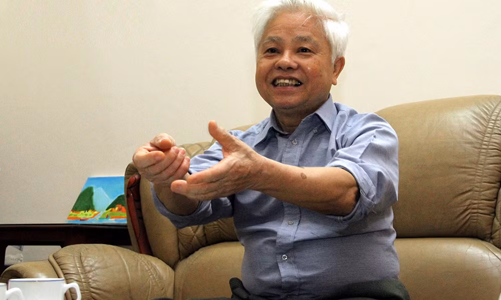 PGS.TS Đặng Ngọc Dinh, Giám đốc Trung tâm Nghiên cứu phát triển và Hỗ trợ cộng đồng, Liên hiệp các Hội KH&KT Việt Nam.