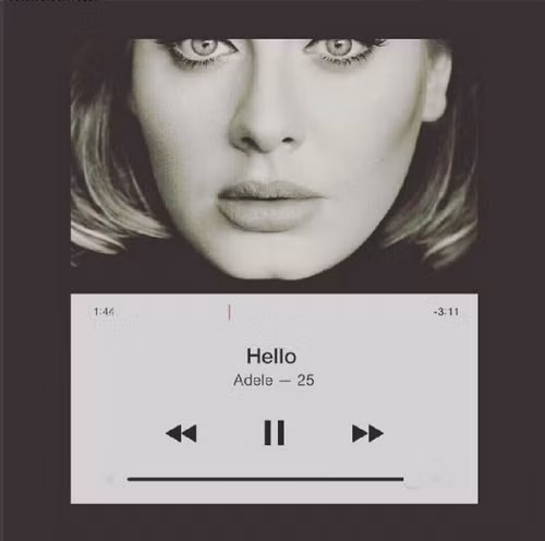Adele trong MV "Hello".