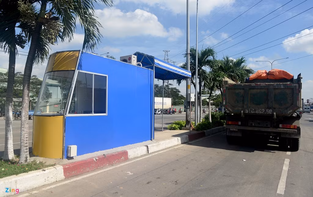 Trạm cân xe hiện đại được đầu tư hàng chục tỷ đồng nhưng vẫn "đắp chiếu" trên tuyến quốc lộ có mật độ xe tải trọng lớn lưu thông nhiều nhất ở TP.HCM.