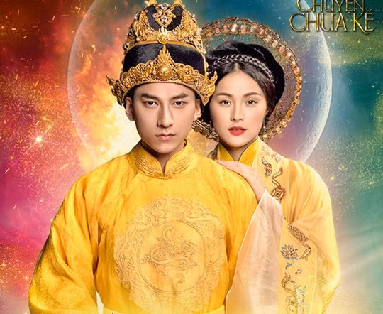 Isaac và Hạ Vi trong phim Tấm Cám - Chuyện chưa kể.