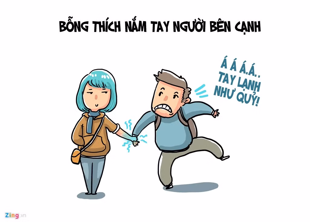 Hay thể hiện tình cảm mà chẳng sợ bị ai đánh giá.