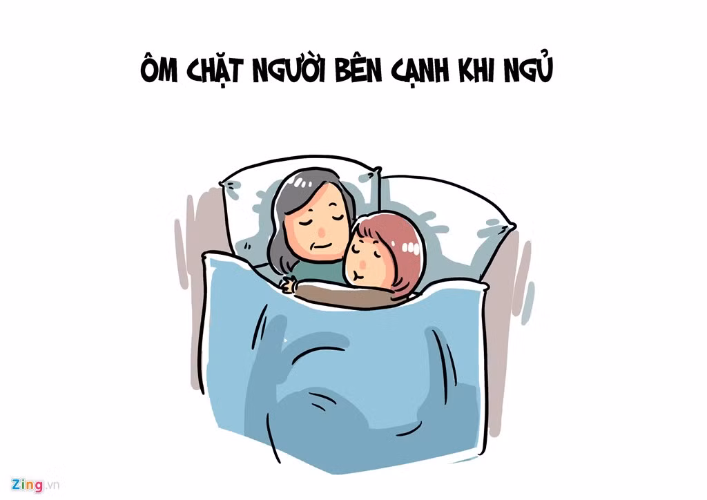 Giấc ngủ mùa đông cũng thích hơn hẳn vì được cuộn tròn trong chăn gối hay ôm chặt người bên cạnh.