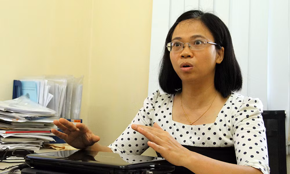 Bà Trần Bích Thủy, Giám đốc Quốc gia Tổ chức Hỗ trợ Người cao tuổi Quốc tế tại Việt Nam.