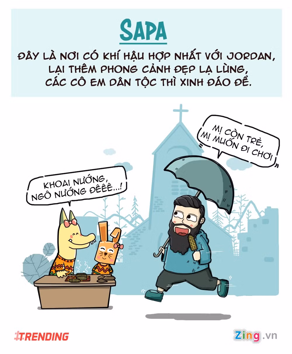 Vùng cao Tây Bắc với "Sương mờ ai thả lá lay nhẹ nhàng" thích hợp để đạo diễn Jordan cho ra đời ý tưởng cho những bộ phim mới.