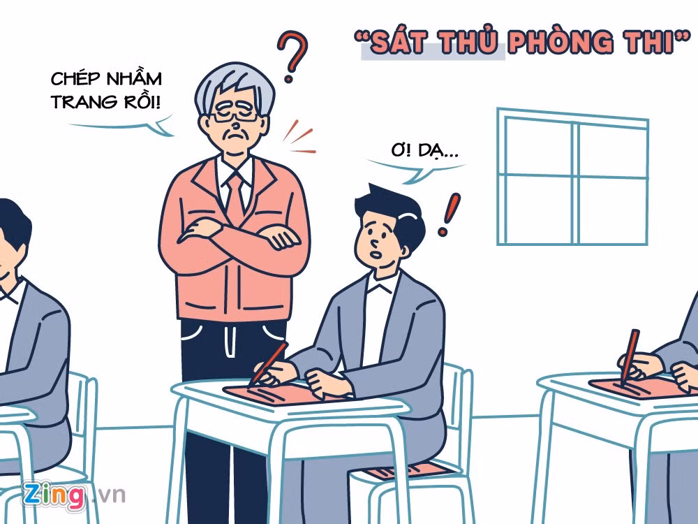 Thầy cô được mệnh danh "sát thủ" luôn có cách để "bóc mẽ" 1.001 kiểu gian lận trong giờ thi của các học trò láu cá. Nhưng dù theo phong cách nào và nghiêm khắc đến đâu, điểm chung của thầy cô giáo là hết lòng vì học trò.