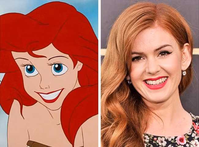 Nàng tiên cá là tấm gương phản chiếu của diễn viên Isla Fisher.
