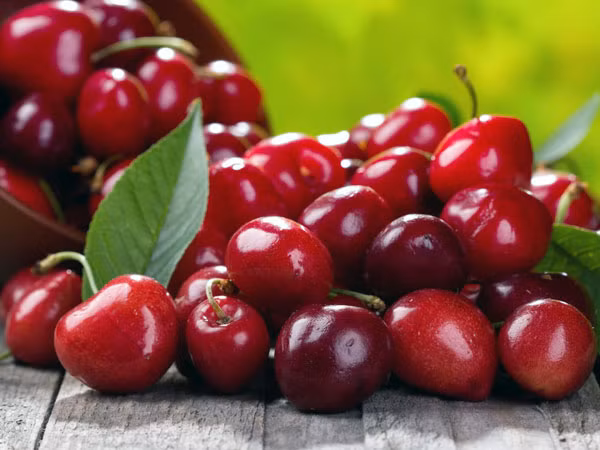 2. Quả cherry Cherry là một nguồn tự nhiên của melatonin, một loại hoocmon có tác dụng điều hoà giấc ngủ. Ngoài ra, bên trong quả cherry còn có rất nhiều chất chống oxy hoá giúp cải thiện chất lượng giấc ngủ và giảm cân. Nó được biết đến là thực phẩm đốt cháy các chất béo cứng đầu để giảm cân.