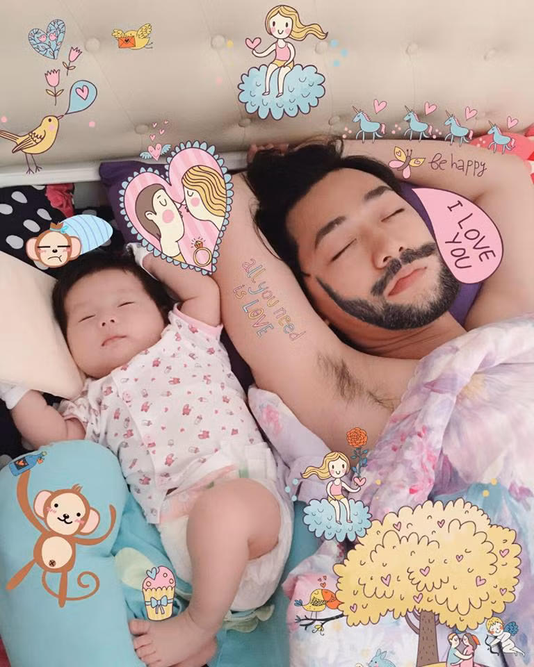 Tổ ấm nhỏ hạnh phúc của cặp đôi khiến fan ngưỡng mộ.