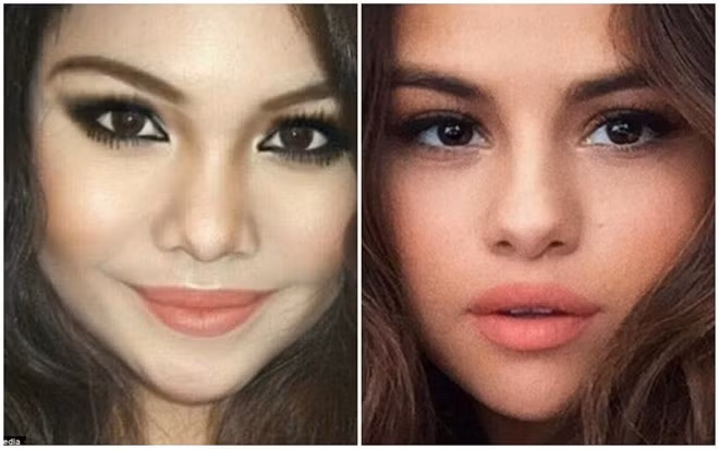Letisha Velasco gây bất ngờ với màn hóa trang giống hệt ngôi sao Selena Gomez.