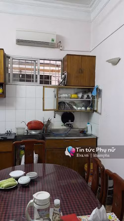 Thiết kế cũ đơn giản khiến không gian trở nên bó hẹp.