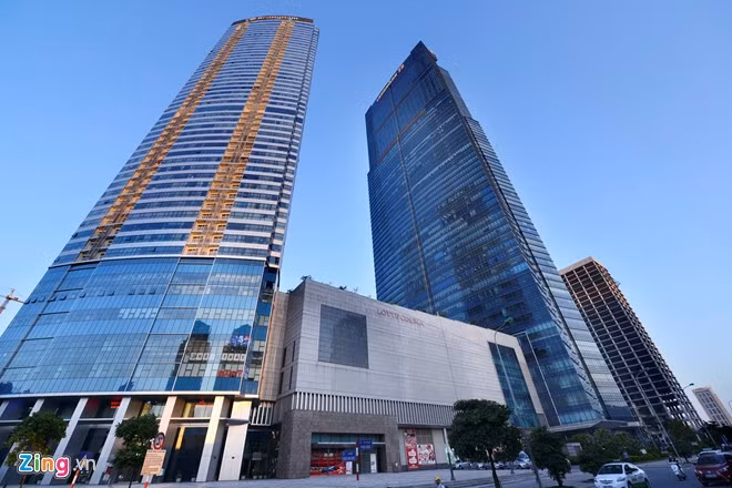 Mức giá bán các khoản nợ của Keangnam Landmark chỉ chỉ bằng 1/2 so với định giá ban đầu của cả dự án. Ảnh: Anh Tuấn.