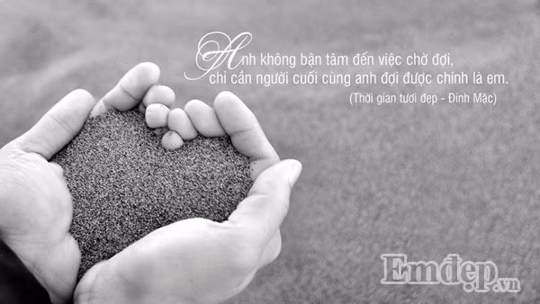 Sự kiên nhẫn và bao dung là điều cần thiết nhất trong tình yêu để duy trì một mối quan hệ lâu dài. Để yêu một người có khi rất dễ dàng nhưng để có một tình yêu lớn đến mức đủ sức chờ đợi họ cả đời, bao dung họ cả đời là điều không hề dễ dàng gì.