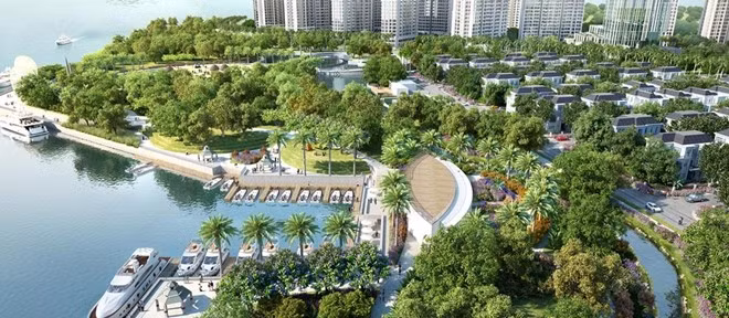 Tập đoàn Vingroup vừa giới thiệu dự án 88 biệt thự The Villas dành cho những khách hàng giàu có bậc nhất TP HCM.