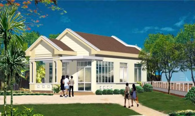 Mẫu nhà cấp 4 thông thôn ngày càng đa dạng và phong phú hơn, được thiết kế theo quan niệm của người Việt. Được lưu truyền từ xa xưa tới nay.