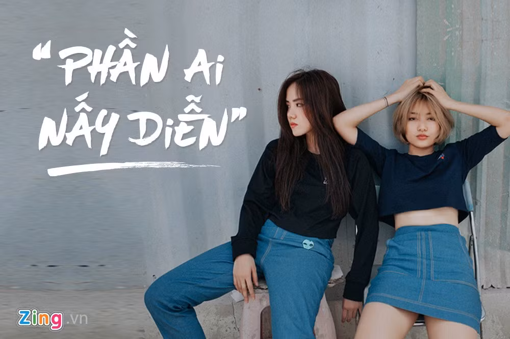 Các bạn cũng có thể rủ "chiến hữu" cùng hội F.A thả dáng trong trang phục "ton-sur-ton".