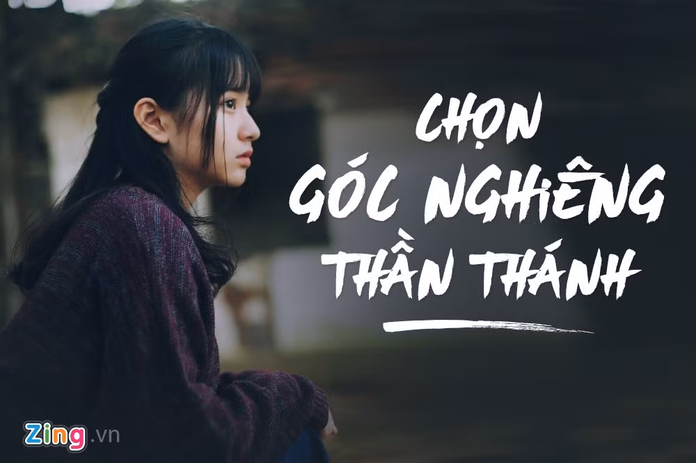 Các cô gái sẽ "tỏa sáng" khi chọn được góc nghiêng khoe gương mặt thanh tú.