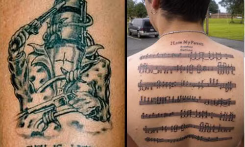 Những hình xăm của Ned Kelly.