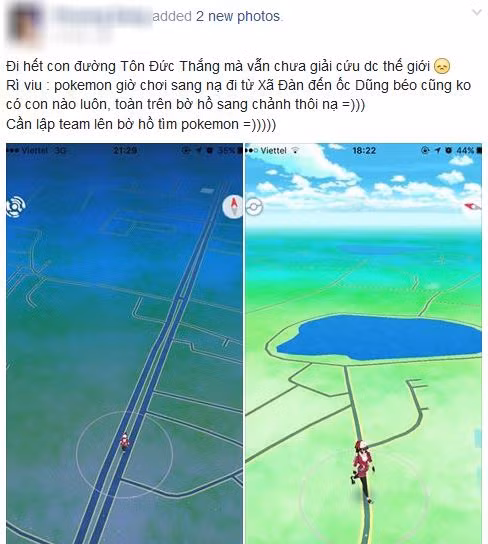 Đi hết hàng ăn nọ sang hàng ăn kia mà không thấy con Pokémon nào xuất hiện là sao? (Ảnh chụp màn hình)