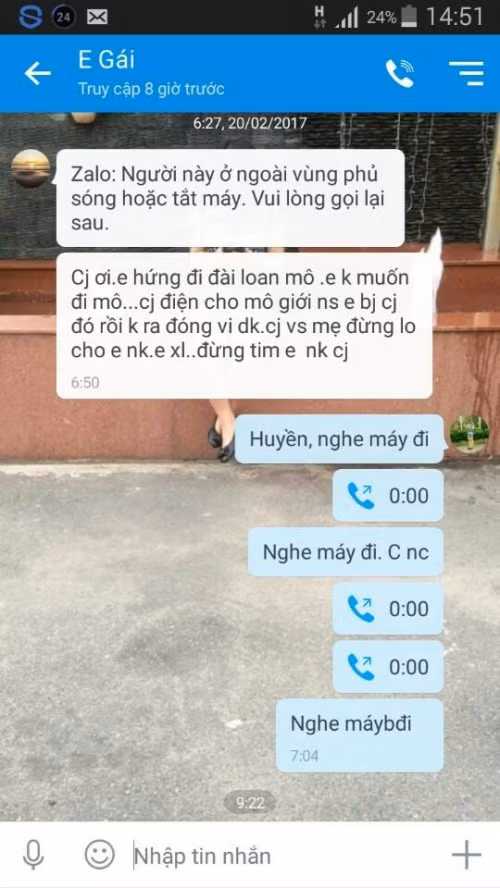 Thieu nu 9X mat tich sau tin nhan la, gia dinh lo lang tim kiem-Hinh-2