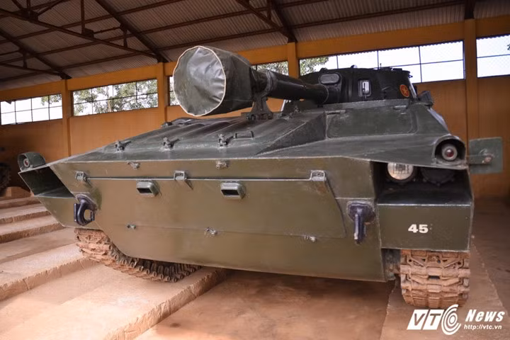 Pháo tự hành Su-122 trang bị pháo cỡ nòng 122mm- Ảnh: Tùng Đinh