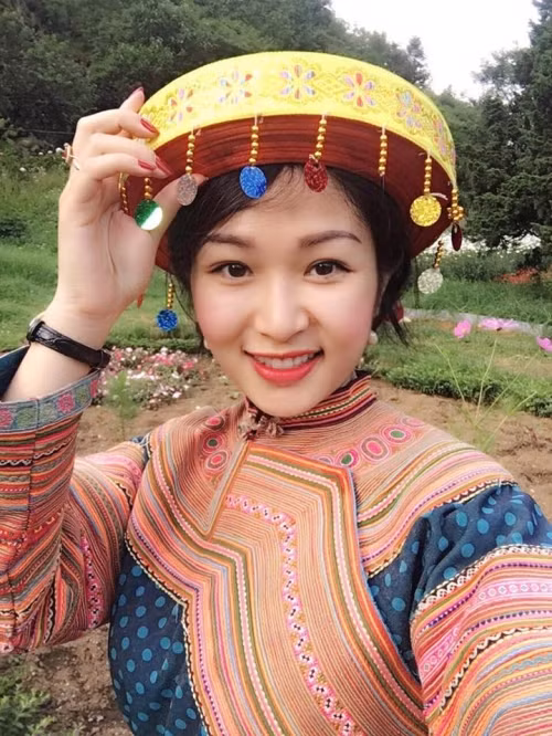 Chia sẻ những bức ảnh hóa thân mới đây của chị, Dương Quỳnh Tâm cho biết bức ảnh được chị chụp tại Sapa (Lào Cai).