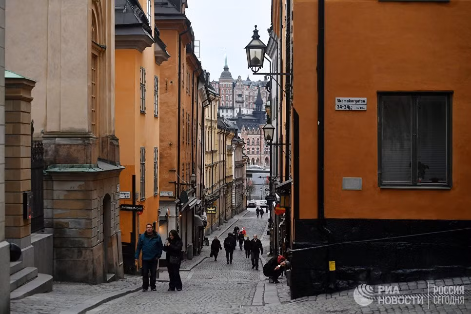 Gamla Stan là khu phố lâu đời nhất của Stockholm và tọa lạc trên hòn đảo nhỏ nhất của thành phố này. Ảnh Ria.
