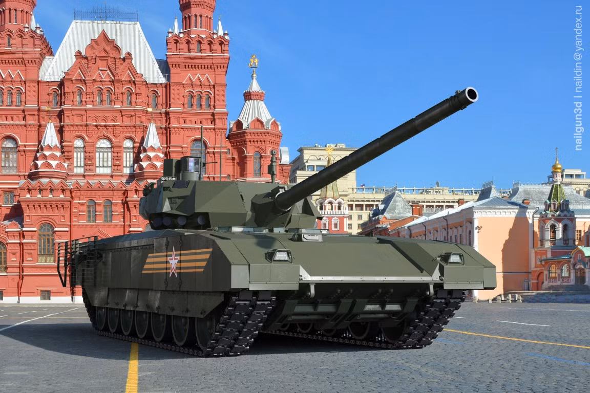 Dù được quảng cáo là phương tiện xe tăng thế hệ mới, các mẫu T-14 Armata hiện nay của Nga vẫn chỉ sử dụng nòng pháo cỡ 125mm. Nhiều thông tin cho rằng trong tương lai, xe tăng sẽ được trang bị pháo nòng trơn có cỡ nòng lên tới 152mm.