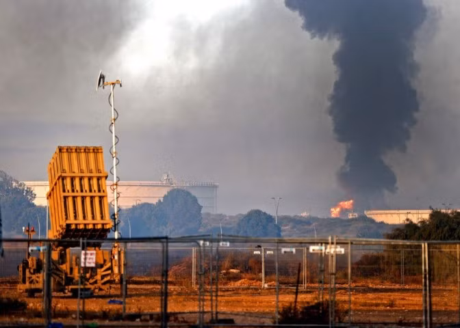 Đây cũng được xem là khoảng thời gian các tổ hợp Iron Dome hoạt động với tần suất cao nhất kể từ trước tới nay. Nguồn ảnh: Times.