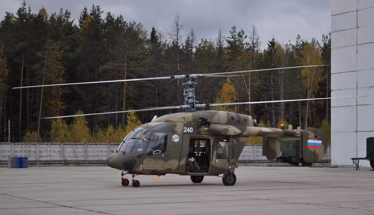 Ka-226T có tải trọng tối đa khi cất cánh là 4.000kg.