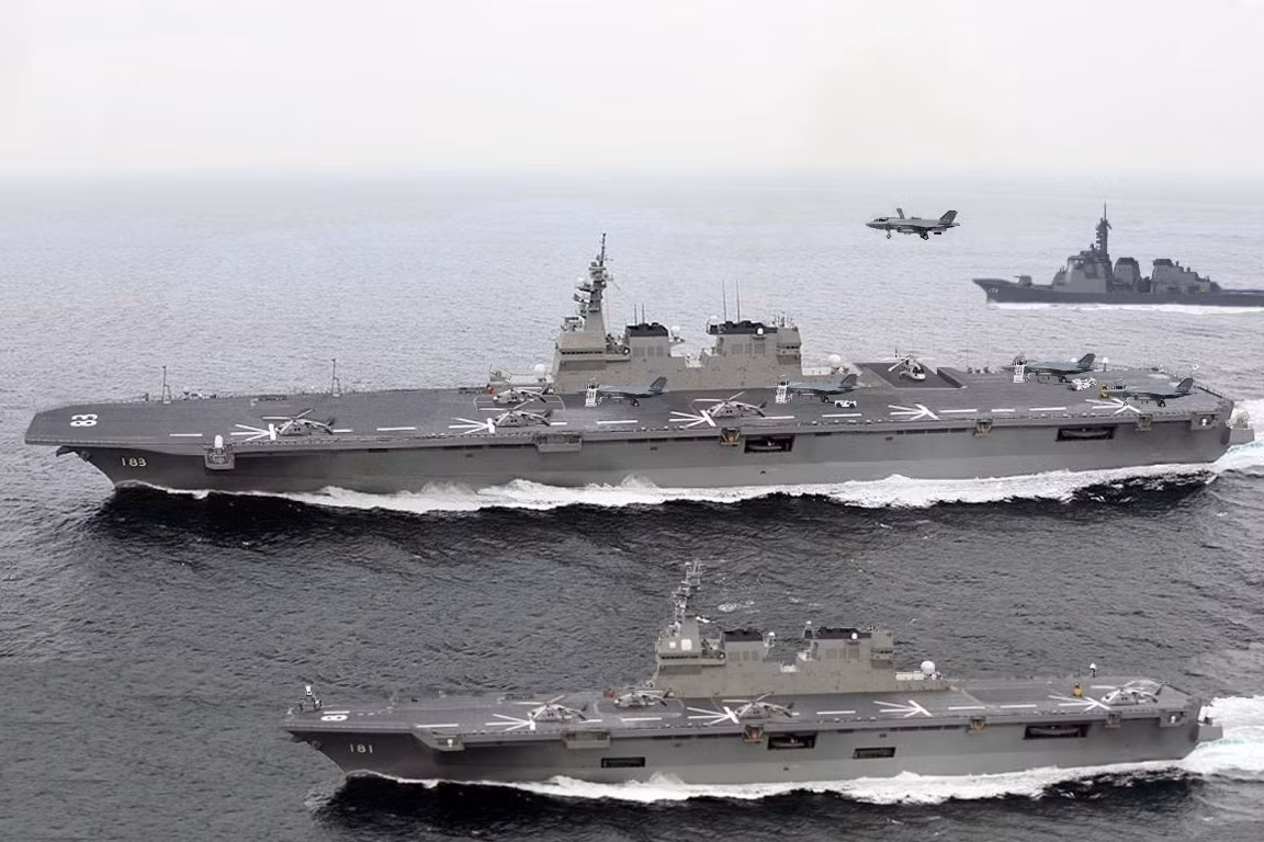 Tuy nhiên để có thể tương thích với máy bay F-35B, khu trục hạm Izumo của Nhật cần phải trải qua một quá trình cải biên, trong đó có việc cải biên lại sàn đáp của tàu, cùng các hệ thống thang máy, hậu cần khác.