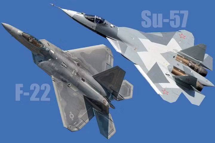 Trong khi đó Nga mới chỉ có duy nhất 1 tiêm kích thế hệ năm Su-57 Felon thuộc lô sản xuất hàng loạt đầu tiên đang phục vụ trong thành phần tác chiến.